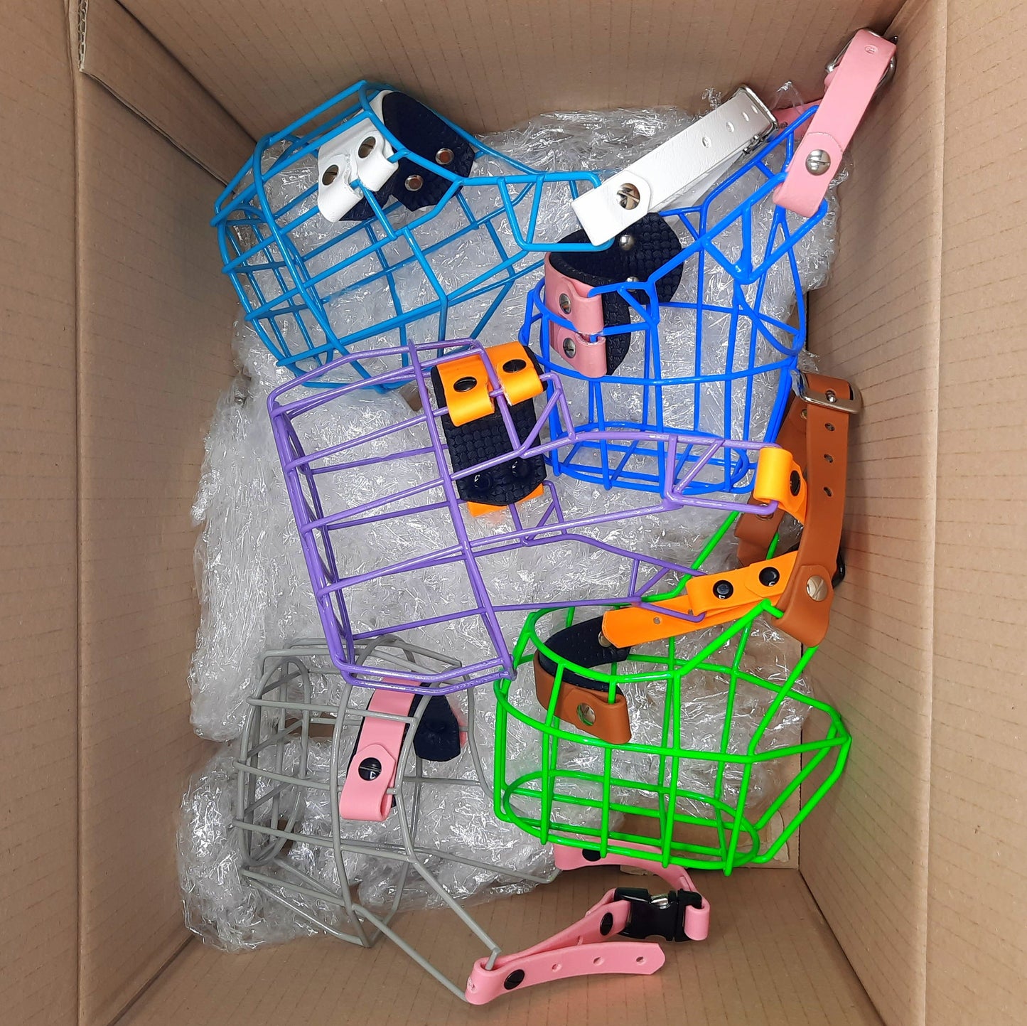 Maulkorb Testpaket für Miniature Bullterrier und Bullterrier