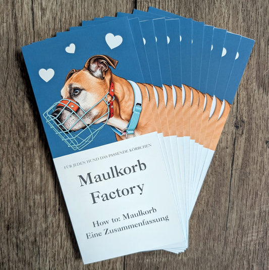 Infoflyer How To: Maulkorb